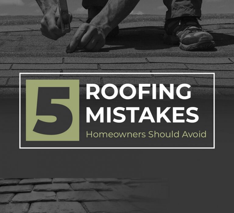 roofing mistakes