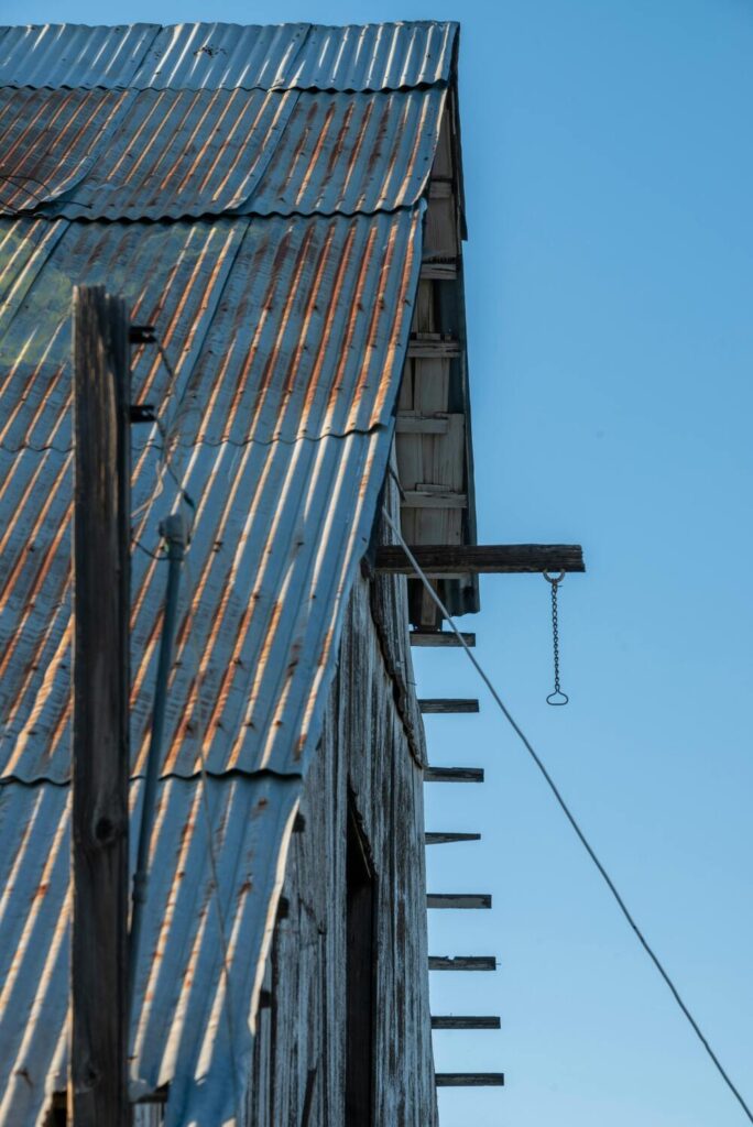 metal roof top